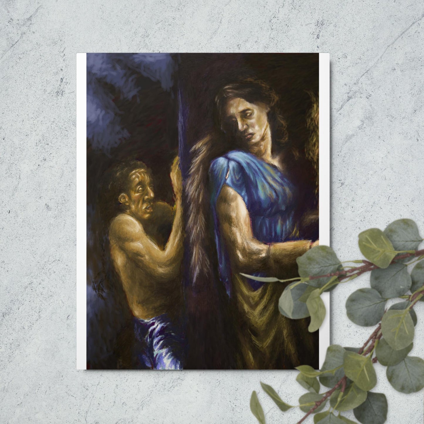 Fate of Nemesis, Painting on Metal prints
