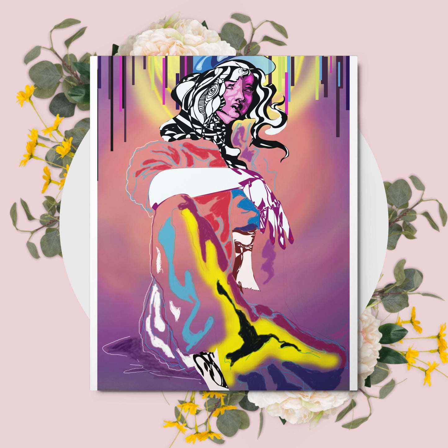 THE WOMAN, Metal prints