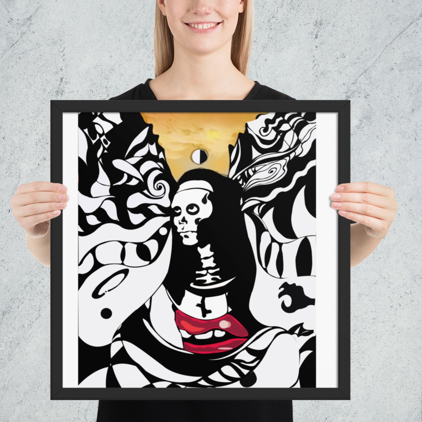 Holy Saint, Framed poster