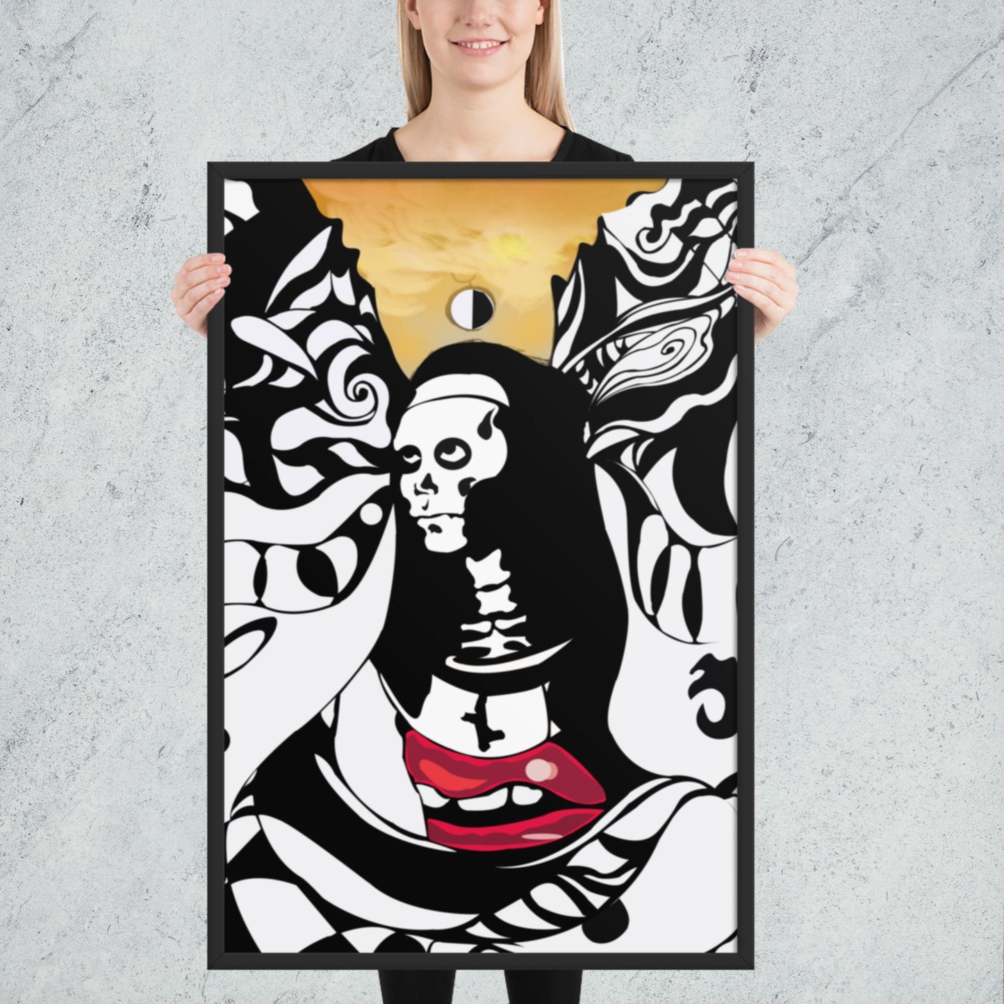 Holy Saint, Framed poster