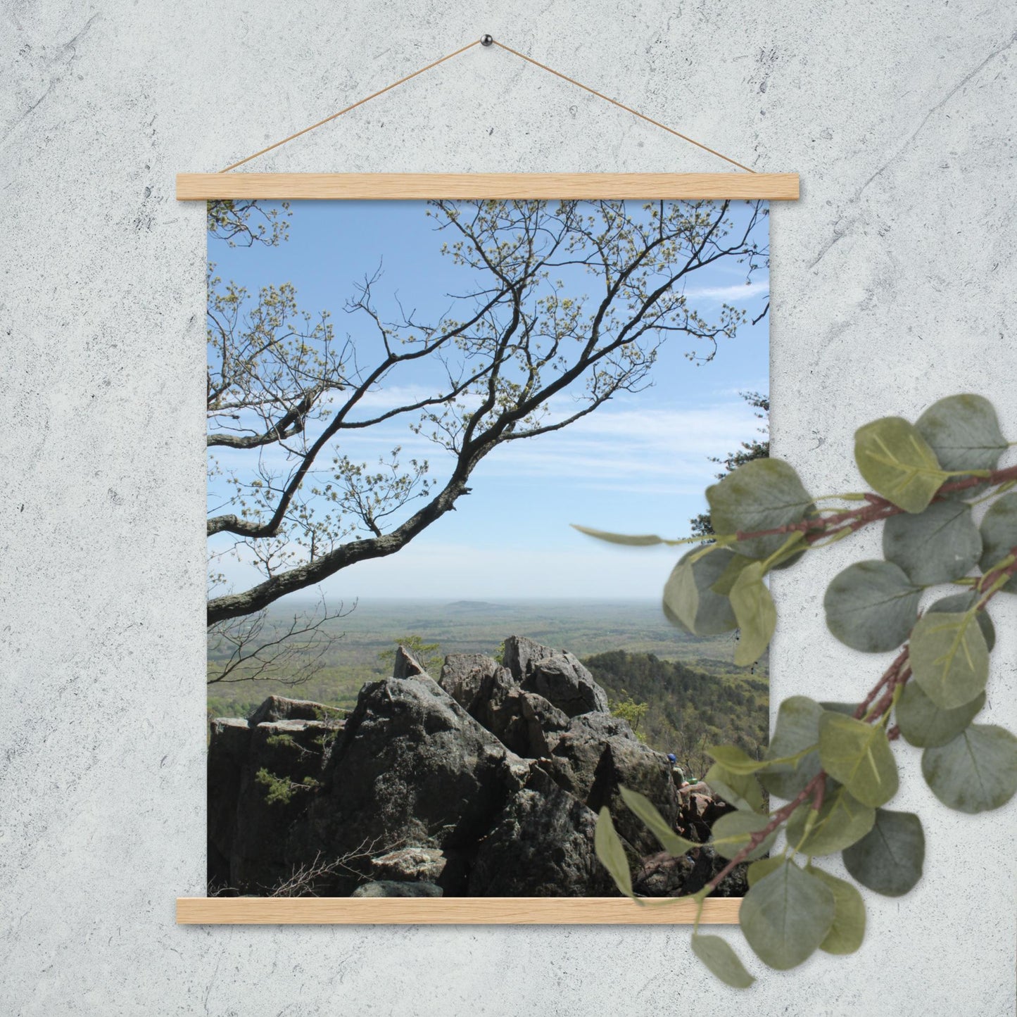 Poster with hangers, Crowler's Peak