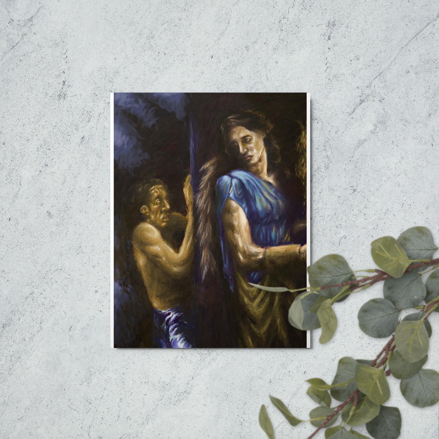 Fate of Nemesis, Painting on Metal prints