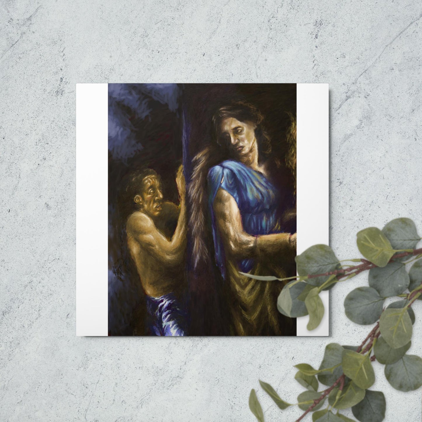 Fate of Nemesis, Painting on Metal prints