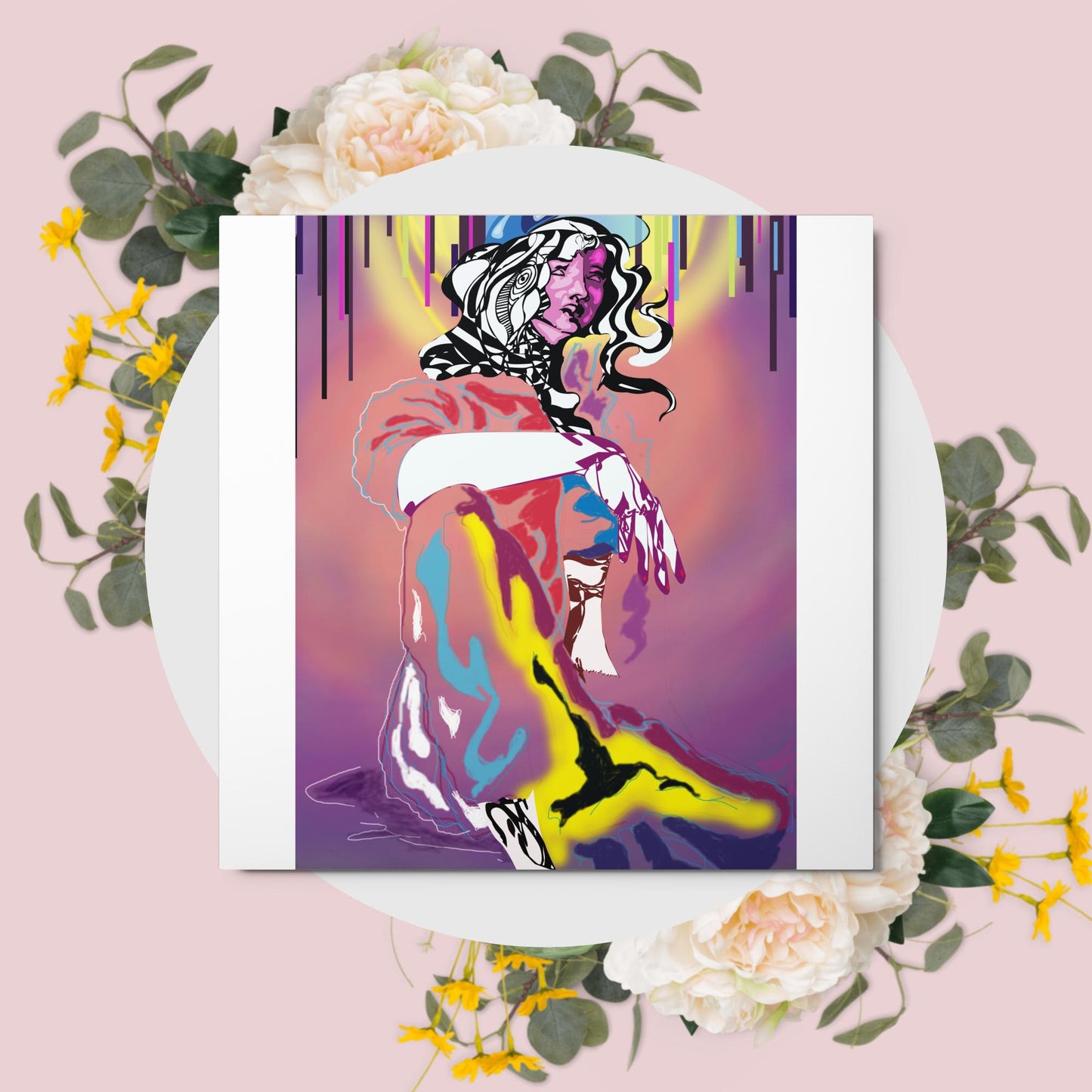THE WOMAN, Metal prints