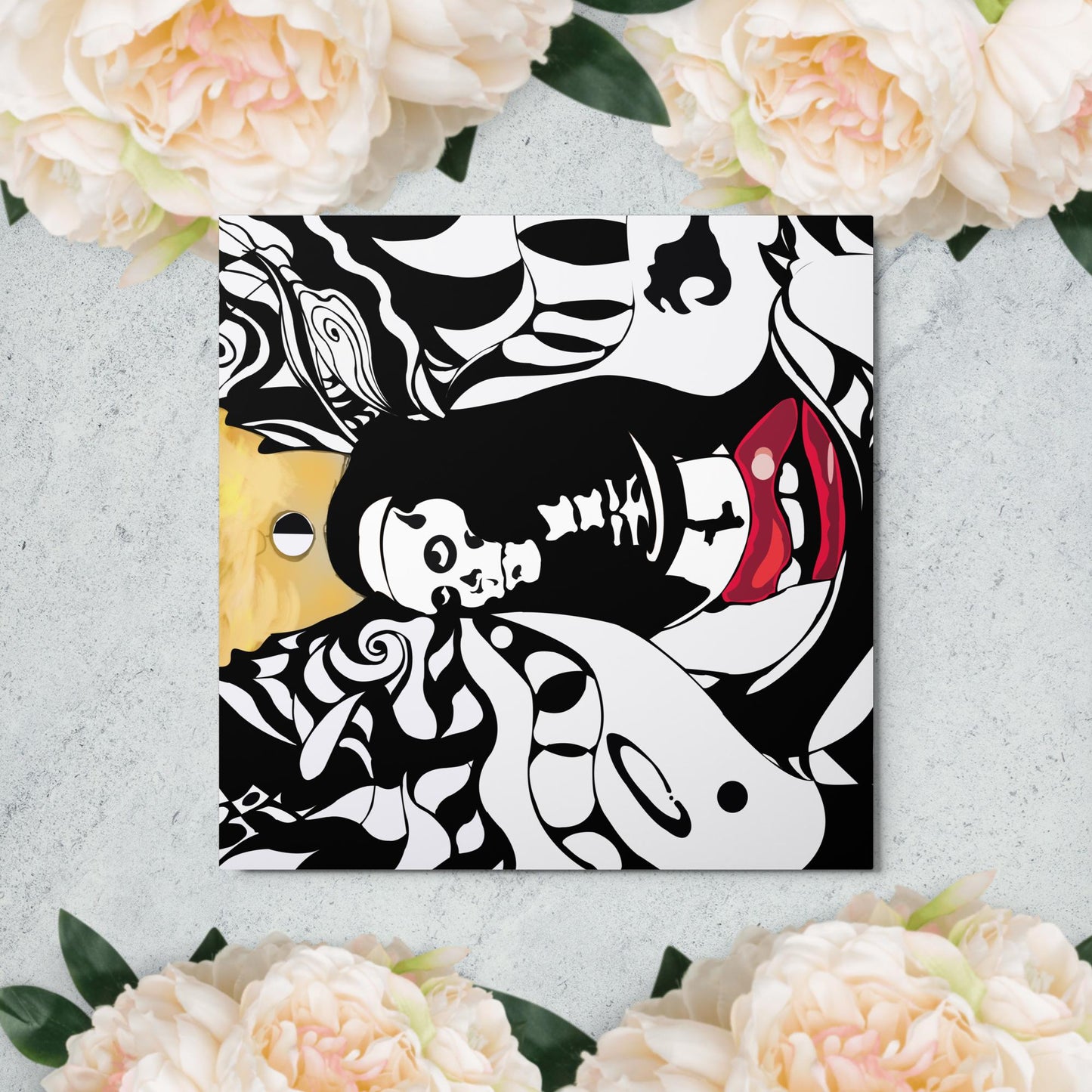 Holy Saint, Metal prints