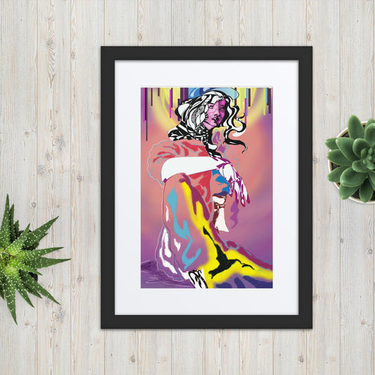 The Woman, Framed poster