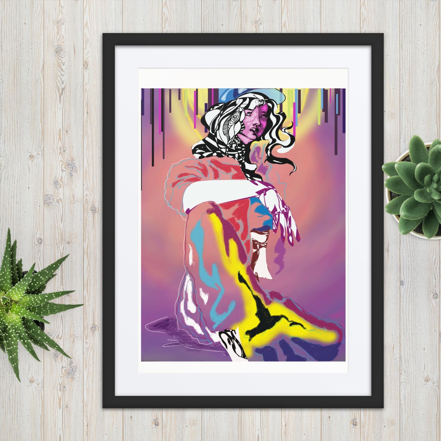 The Woman, Framed poster