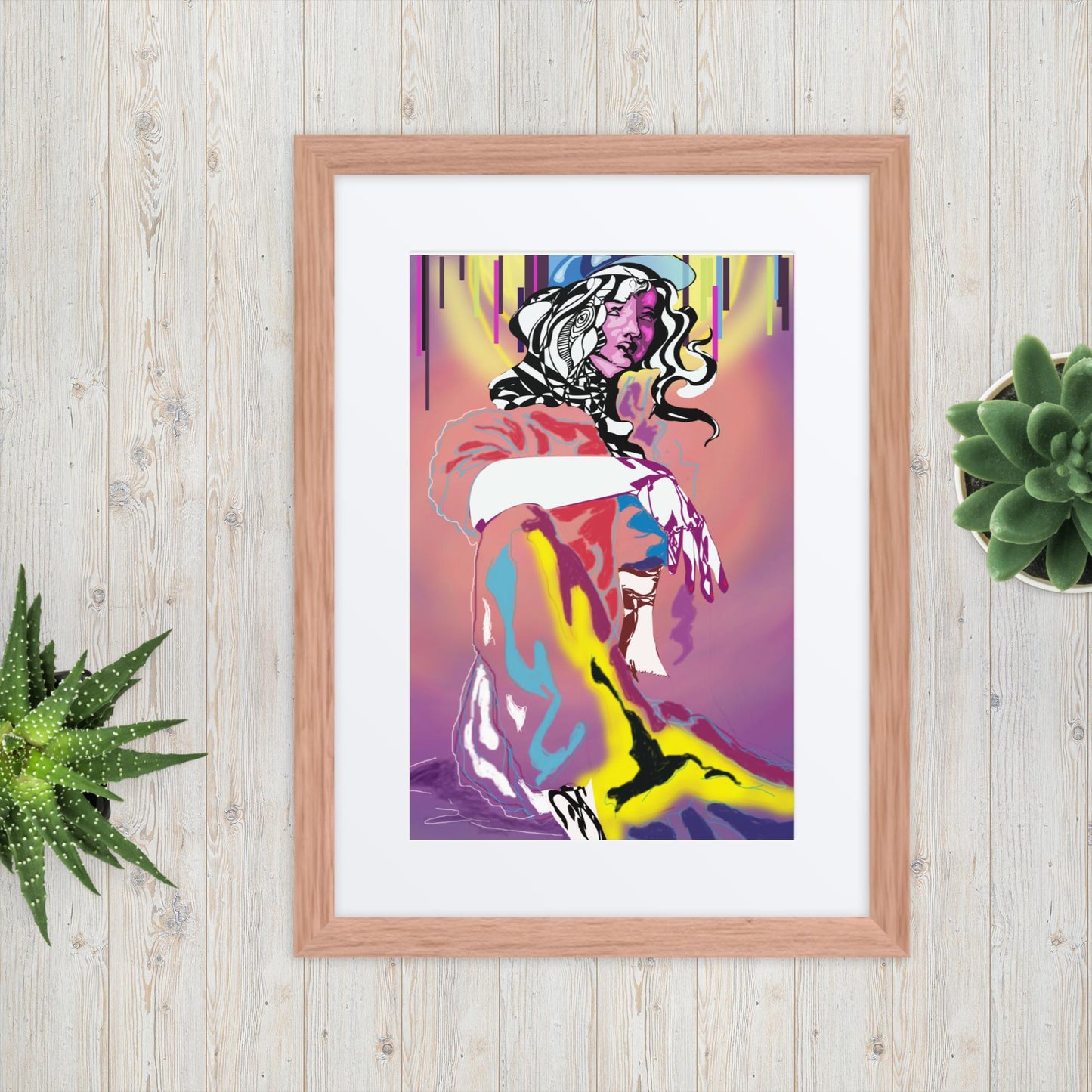 The Woman, Framed poster