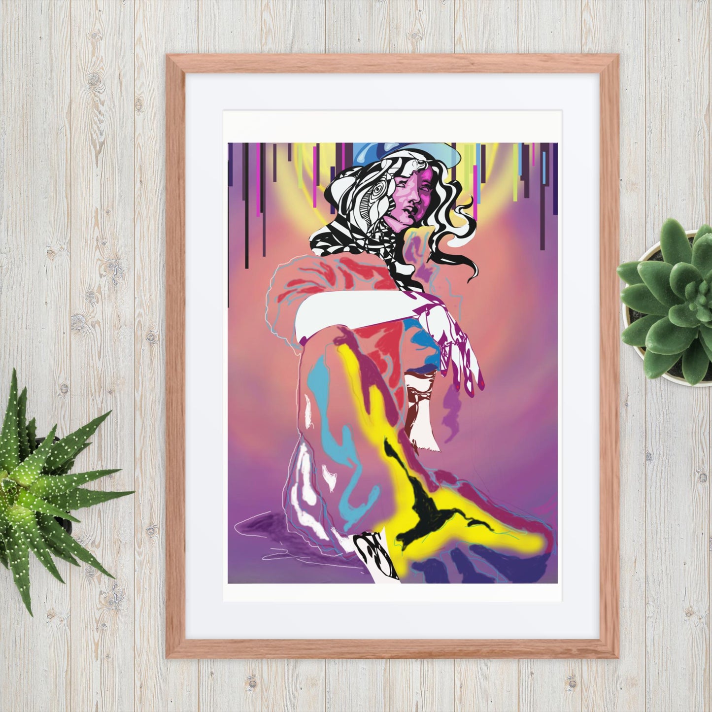 The Woman, Framed poster