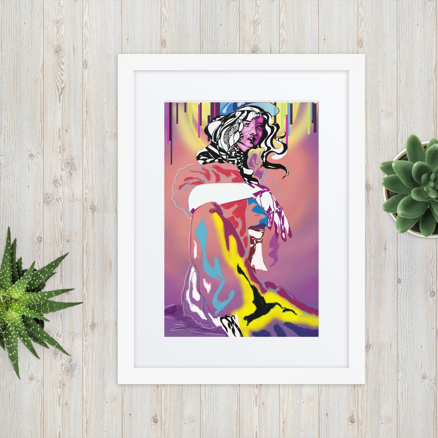 The Woman, Framed poster