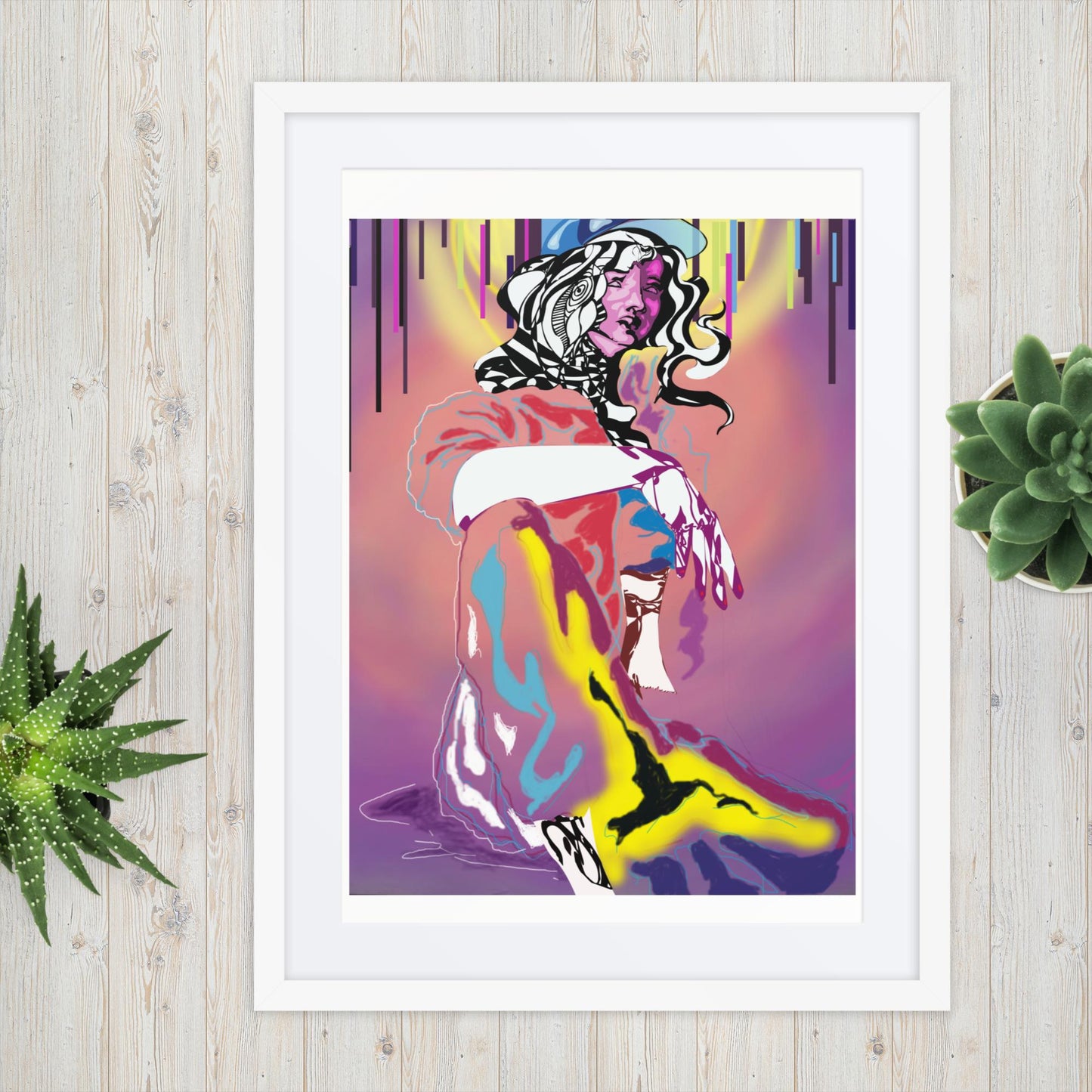 The Woman, Framed poster