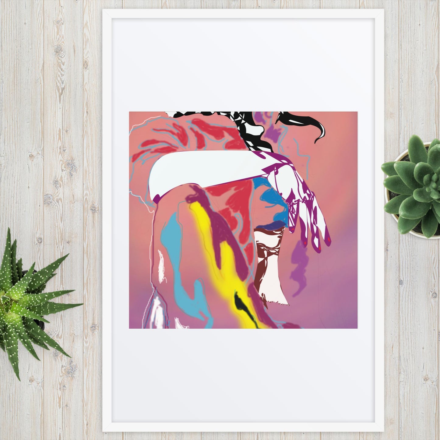 The Woman, Framed poster