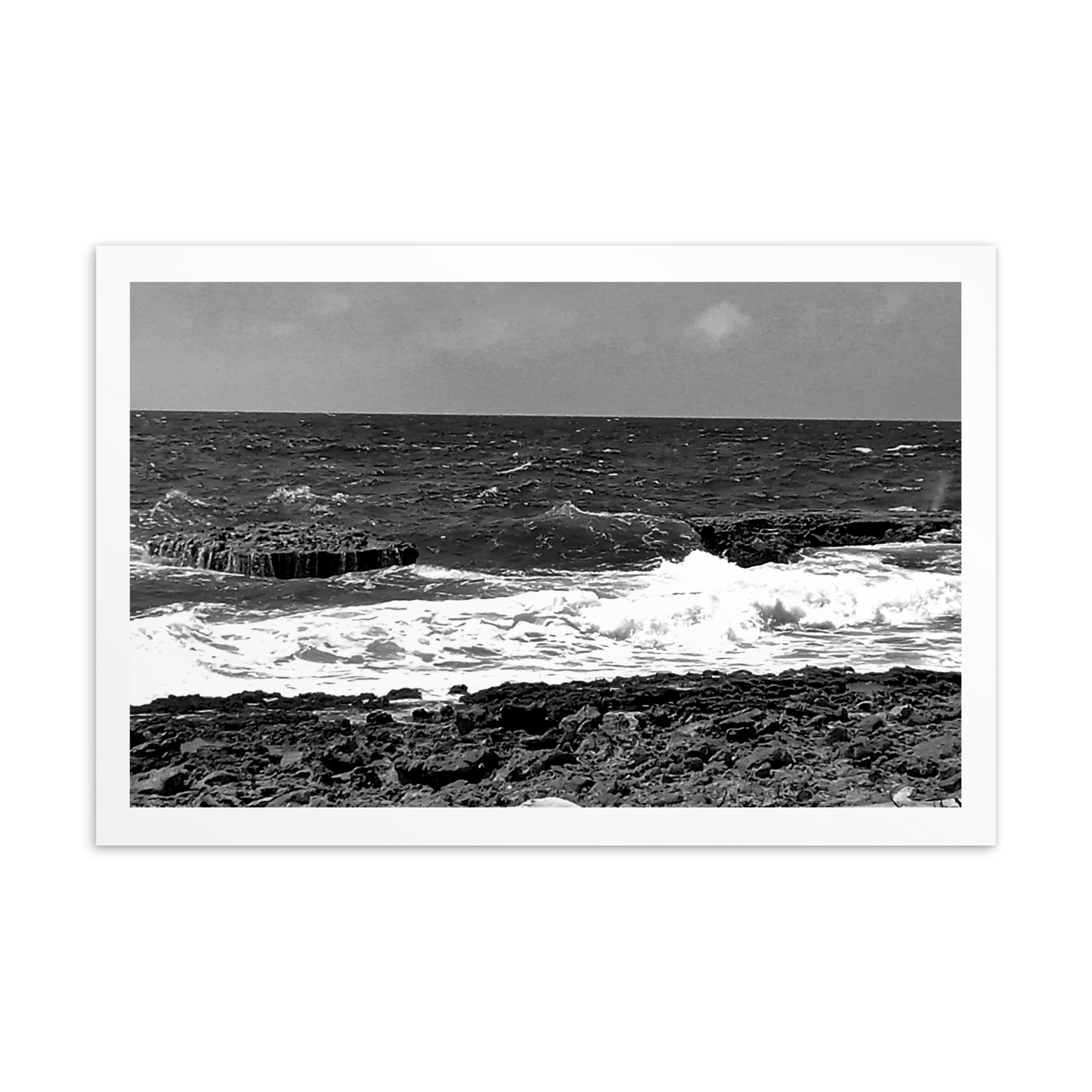 Black and White Standard Postcard Mailing Cards to Send