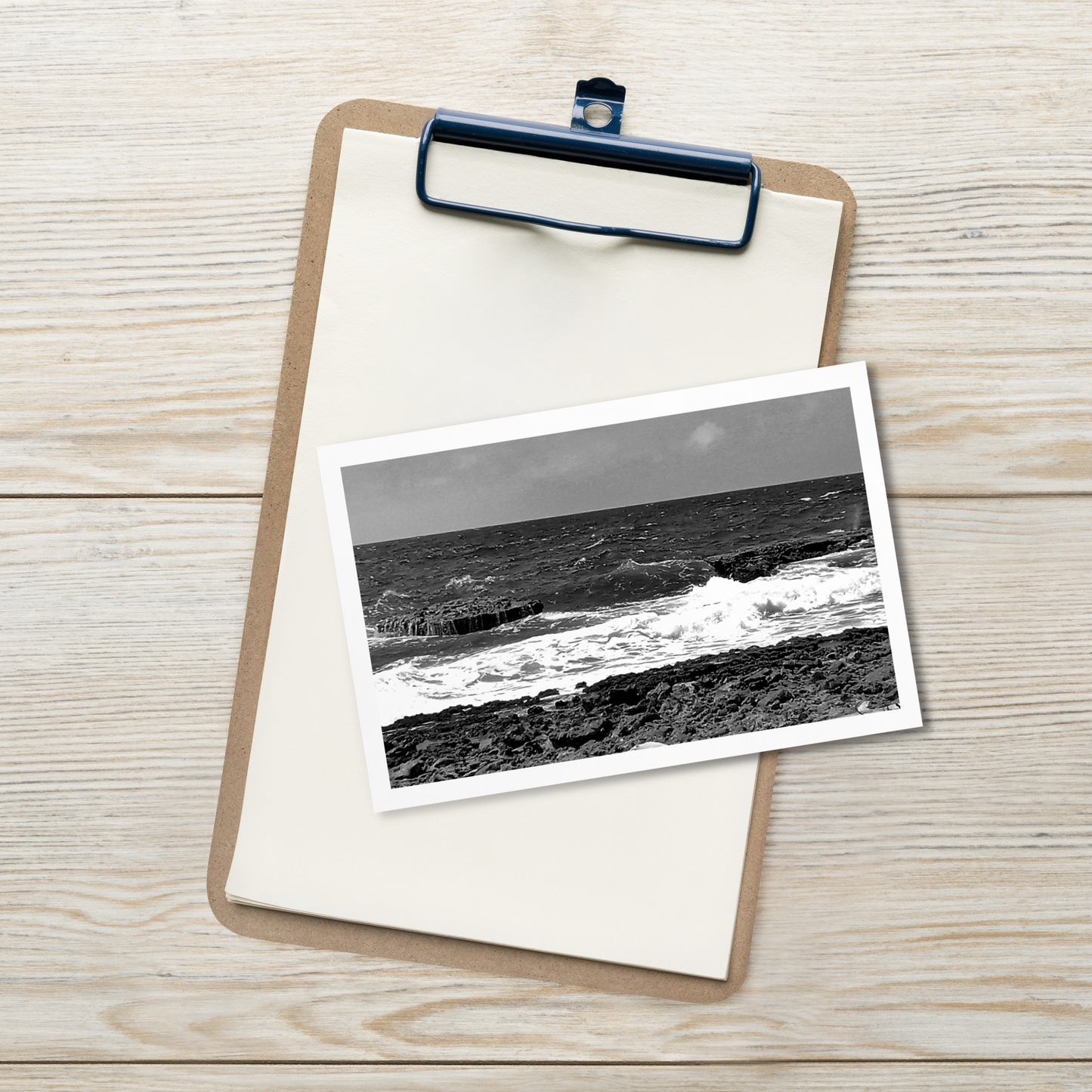 Black and White Standard Postcard Mailing Cards to Send