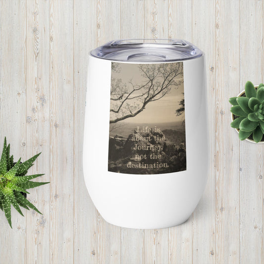 Wine tumbler, White, For Friend, Event, new tumblr, refreshment, Christmas tumblr