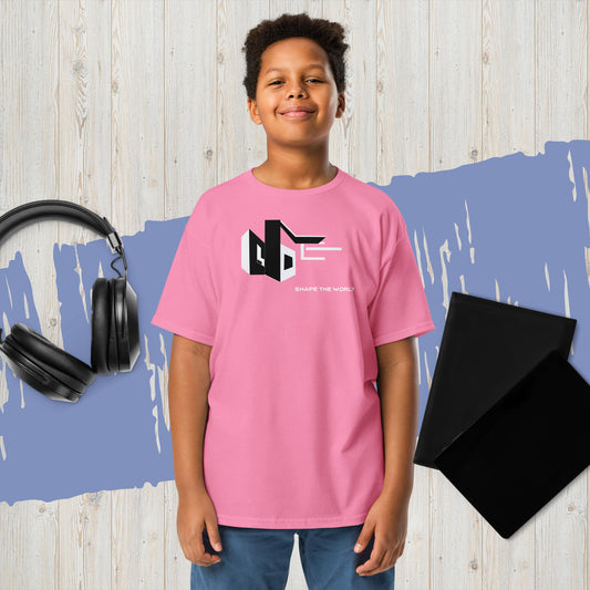 SHAPE THE WORLD, MONOCHROME DESIGN, Youth classic tee